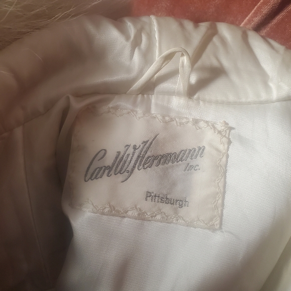 White rabbit fur jacket - Picture 6 of 7